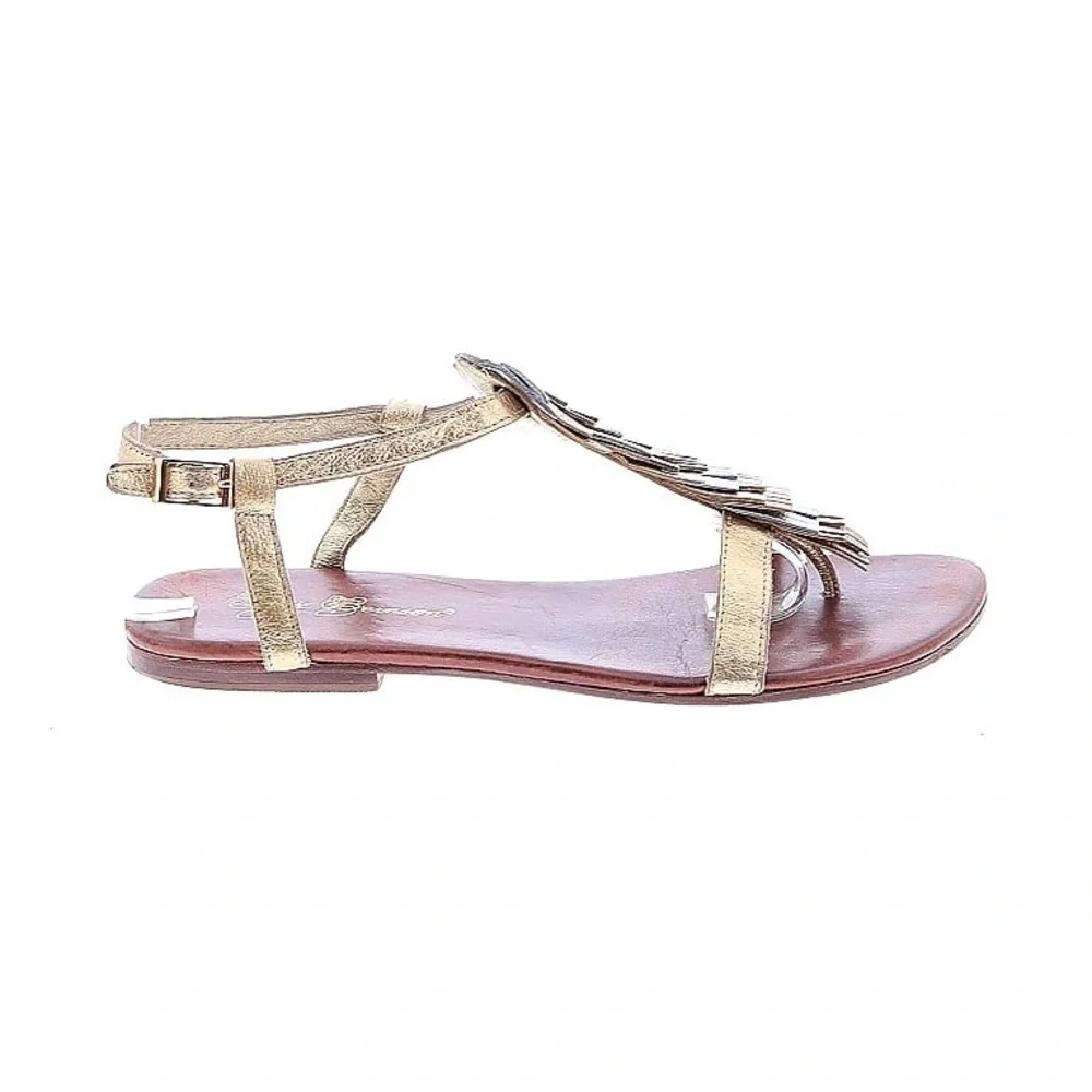 Matt Bernson Metallic Sandals 7